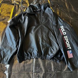 PRL Sport Cropped Windbreaker Jacket - Size XL*